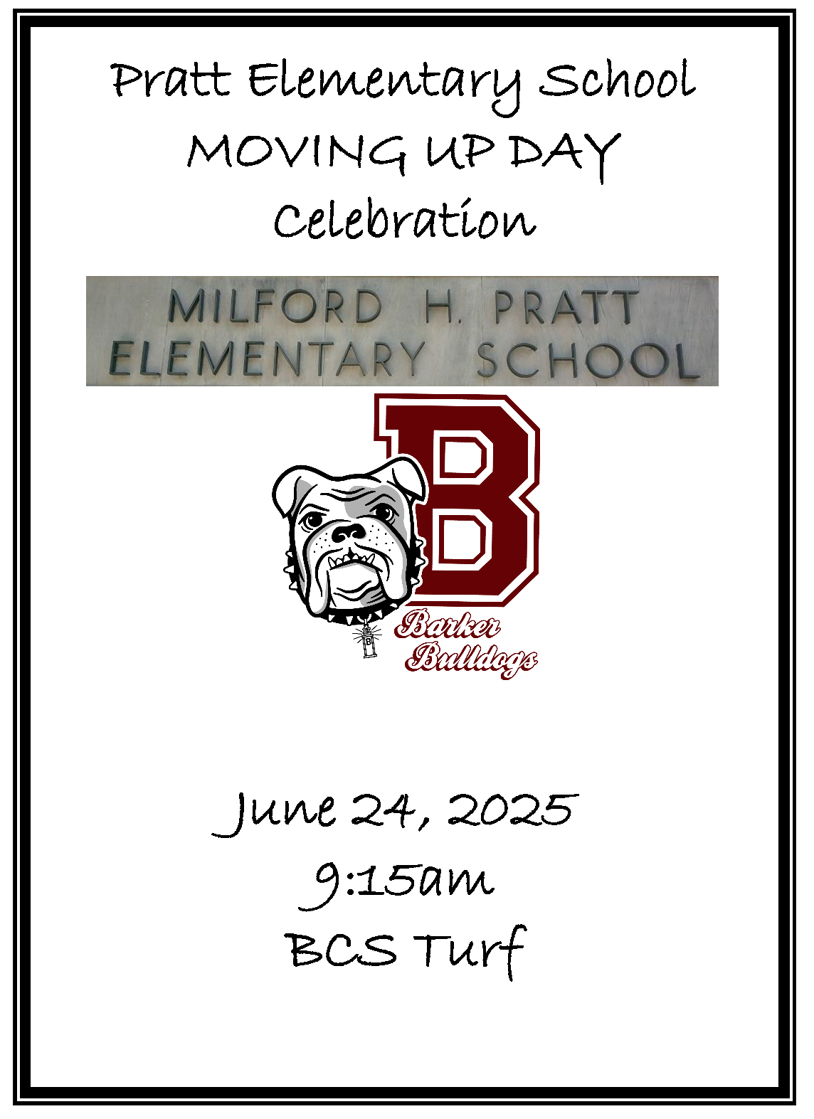  Moving Up Day Cover